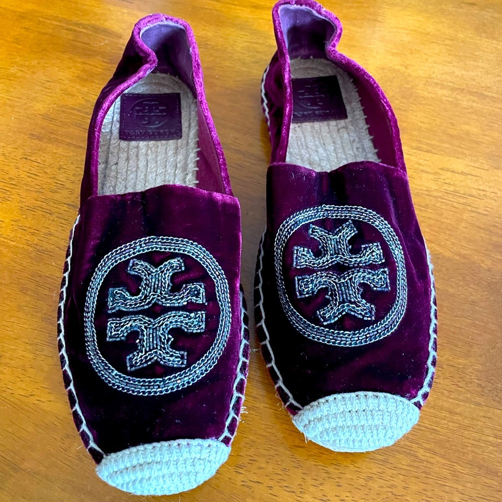 Velvet espadrille by TB